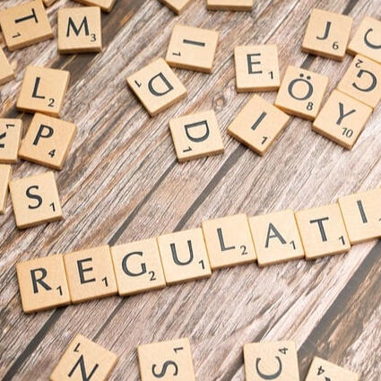 Scrabble tiles regulation